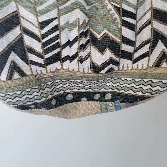 Laurel Burch 3 cat Canvas Tote shoulder Bag tan black white vintage 1990's Women - Picture 3 of 10